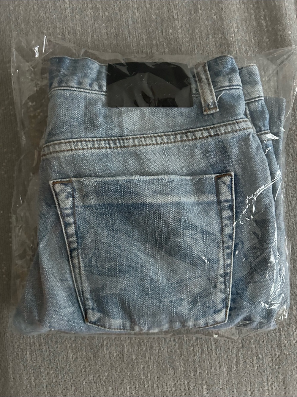 One Teaspoon Jeans Awesome Baggies in Hendrixe Distressed Size 27 Raw Hem - Picture 7 of 10